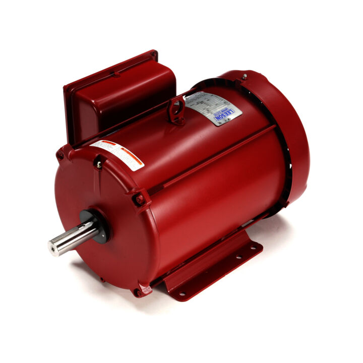 Agricultural Motor, 5 HP, 1 Ph, 60 Hz, 230 V, 1800 RPM, 215TZ Frame, TEFC