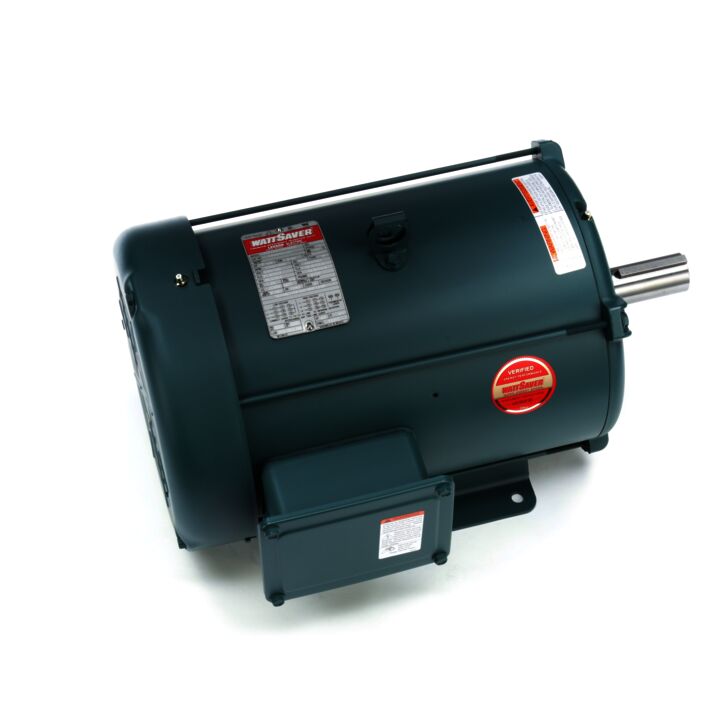 Air Compressor Motor, 7.50 & 7.50 HP, 3 Ph, 60 & 50 Hz, 230/460 & 190/380 V, 1800 & 1500 RPM, 213T Frame, TEFC