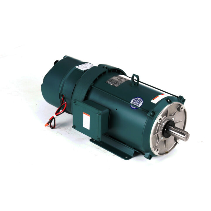 Brake Motor, 7.50 & 5 HP, 3 Ph, 60 & 50 Hz, 230/460 & 190/380 V, 1800 & 1500 RPM, 213TC Frame, TEFC