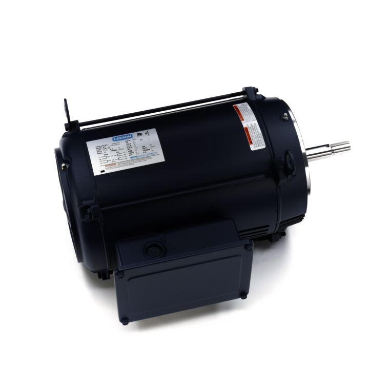 Close-Coupled Pump Motor, 10 HP, 1 Ph, 60 Hz, 230 V, 3600 RPM, 215JM Frame, DP
