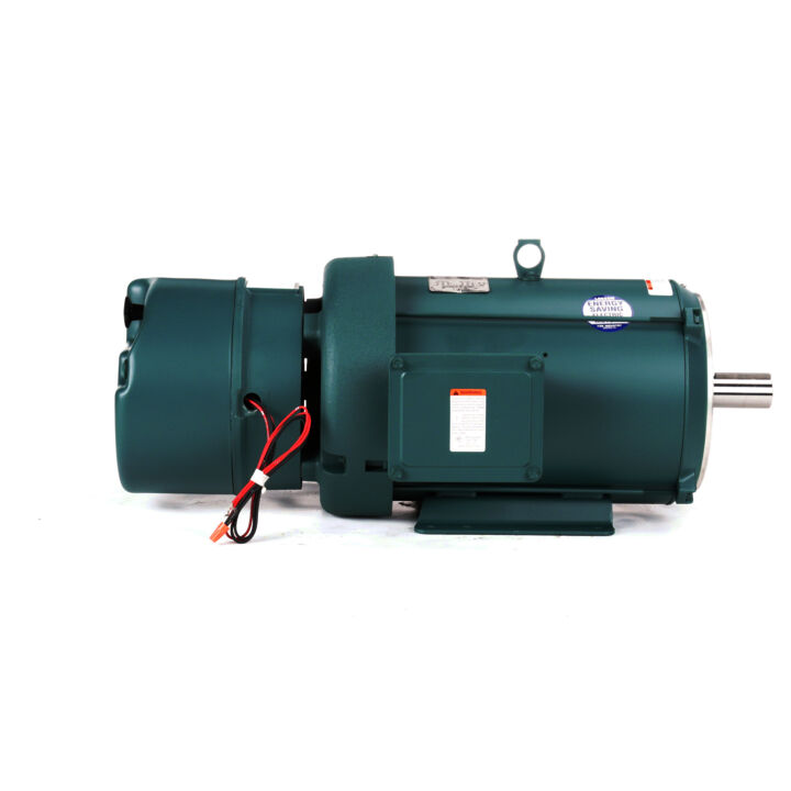 Brake Motor, 7.50 & 5 HP, 3 Ph, 60 & 50 Hz, 230/460 & 190/380 V, 1800 & 1500 RPM, 213TC Frame, TEFC