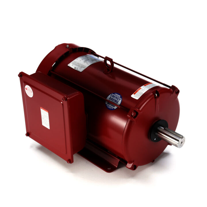 Agricultural Motor, 7.50 HP, 1 Ph, 60 Hz, 230 V, 1800 RPM, 215T Frame, TEFC