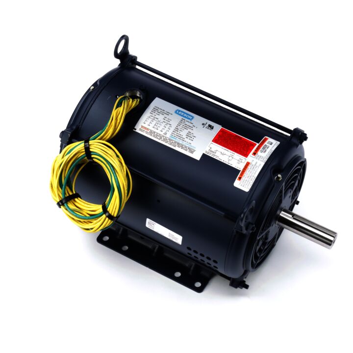 Crop Dryer Motor, 10 & 15 HP, 3 Ph, 60 & 60 Hz, 208-220/440 & 208-220/440 V, 3600 & 3600 RPM, 215TZ Frame, DP