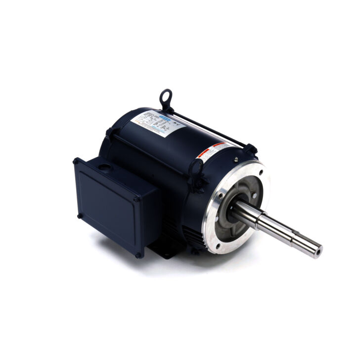 Close-Coupled Pump Motor, 7.50 HP, 1 Ph, 60 Hz, 230 V, 3600 RPM, 213JP Frame, DP