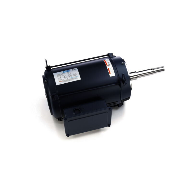 Close-Coupled Pump Motor, 10 HP, 1 Ph, 60 Hz, 230 V, 3600 RPM, 215JP Frame, DP