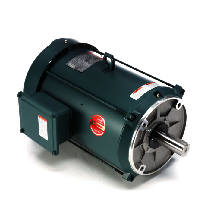 General Purpose Motor, 7.50 & 7.50 HP, 3 Ph, 60 & 50 Hz, 230/460 & 190/380 V, 1800 & 1500 RPM, 213TC Frame, TEFC
