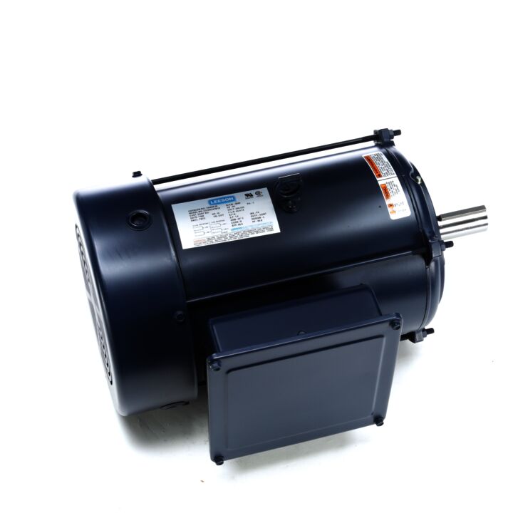 General Purpose Motor, 10 HP, 1 Ph, 60 Hz, 208-230 V, 3600 RPM, 215T Frame, TEFC