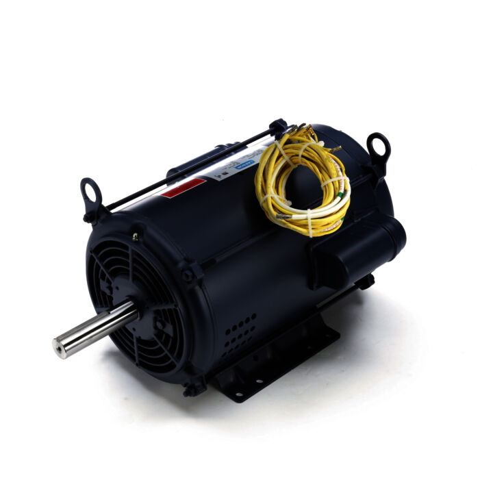 Crop Dryer Motor, 10 & 15 HP, 1 Ph, 60 & 60 Hz, 230 & 230 V, 3600 & 3600 RPM, 215TZ Frame, DP