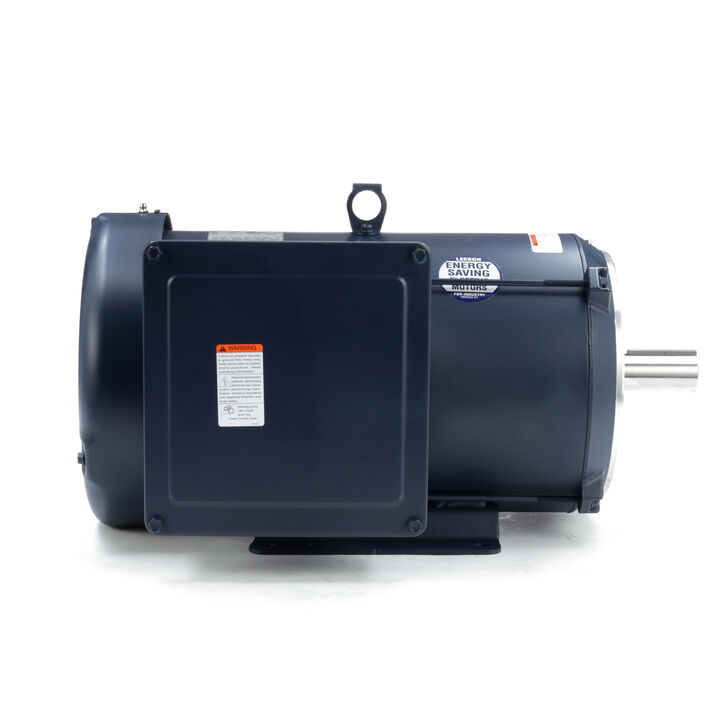 General Purpose Motor, 10 HP, 1 Ph, 60 Hz, 230 V, 1800 RPM, 215TC Frame, TEFC