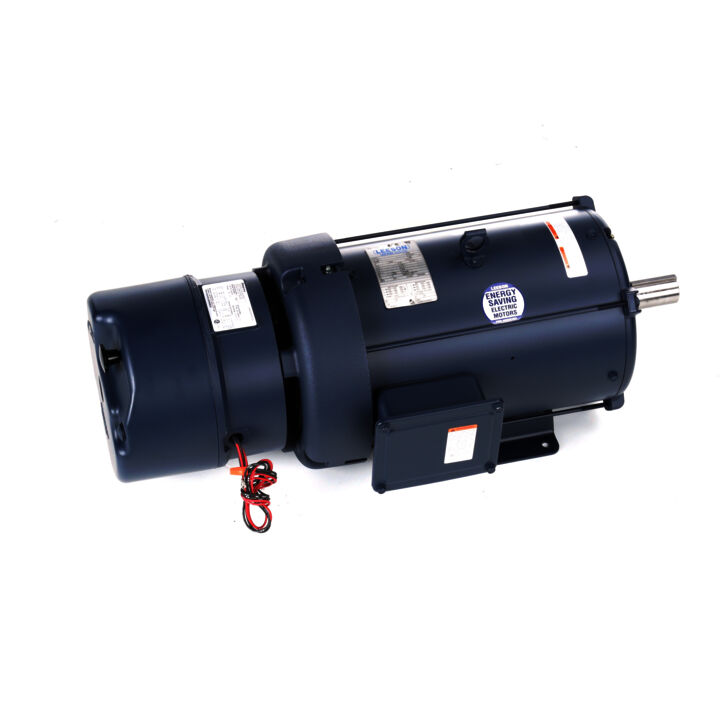 Brake Motor, 10 & 7.50 HP, 3 Ph, 60 & 50 Hz, 230/460 & 190/380 V, 1800 & 1500 RPM, 215T Frame, TEFC