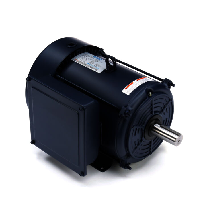 General Purpose Motor, 10 HP, 1 Ph, 60 Hz, 230 V, 1800 RPM, 215T Frame, TEFC