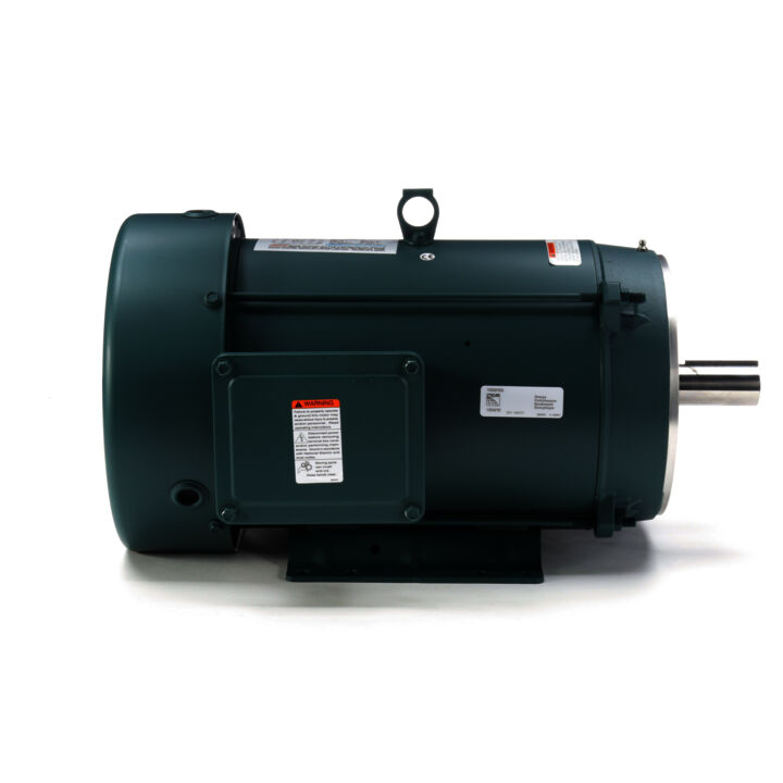 General Purpose Motor, 7.50 & 5 HP, 3 Ph, 60 & 50 Hz, 230/460 & 190/380 V, 3600 & 3000 RPM, 213TC Frame, TEFC