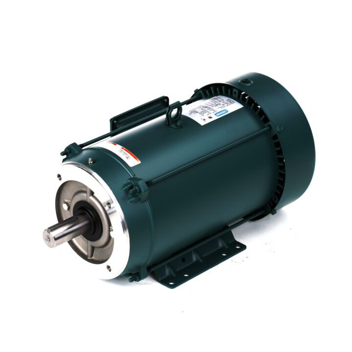 General Purpose Motor, 10 & 7.50 HP, 3 Ph, 60 & 50 Hz, 230/460 & 190/380 V, 3600 & 3000 RPM, 215TC Frame, TEFC