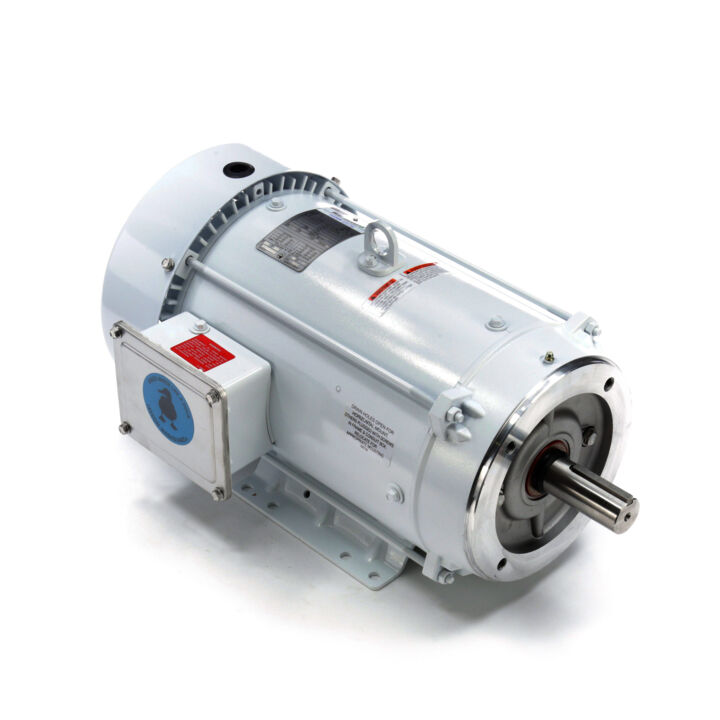 General Purpose Motor, 10 & 7.50 HP, 3 Ph, 60 & 50 Hz, 230/460 & 190/380 V, 3600 & 3000 RPM, 215TC Frame, TEFC