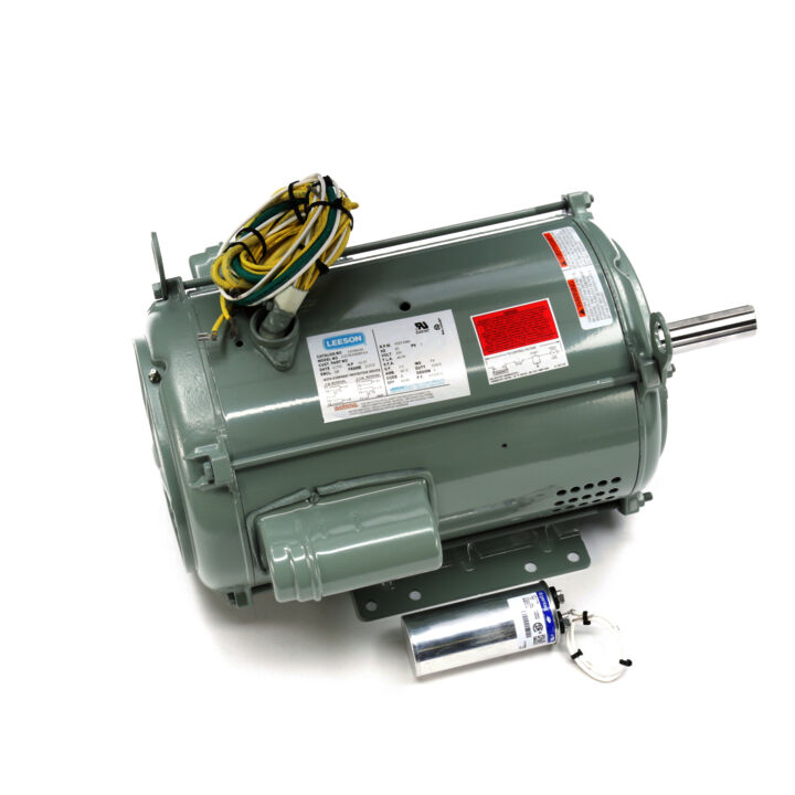 Crop Dryer Motor, 10 & 15 HP, 1 Ph, 60 & 60 Hz, 230 & 230 V, 3600 & 3600 RPM, 215TZ Frame, DP