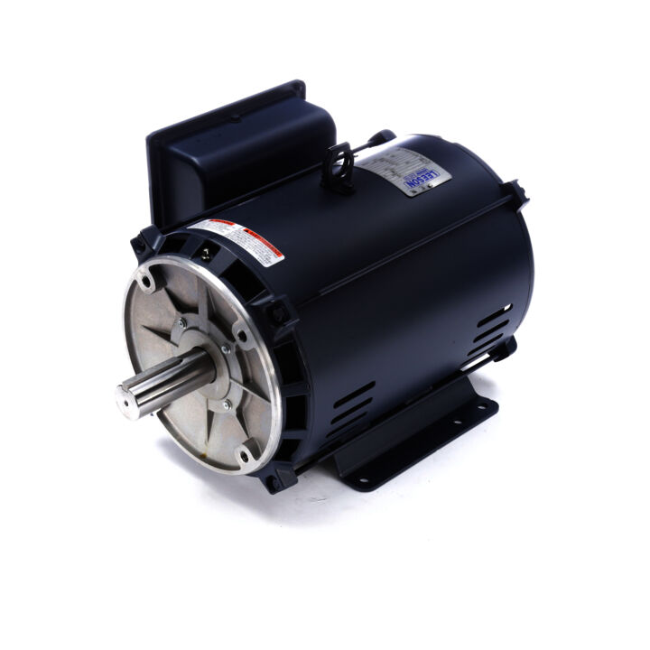 General Purpose Motor, 7.50 HP, 1 Ph, 60 Hz, 230 V, 1800 RPM, 215TC Frame, DP