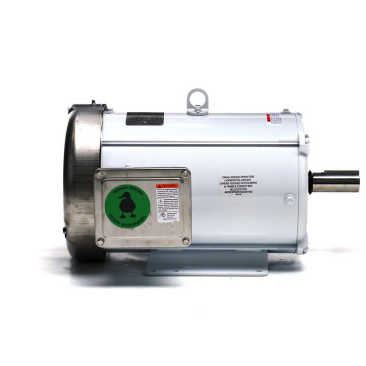 General Purpose Motor, 10 & 10 HP, 3 Ph, 60 & 50 Hz, 230/460 & 190/380 V, 1800 & 1500 RPM, 215T Frame, TEFC