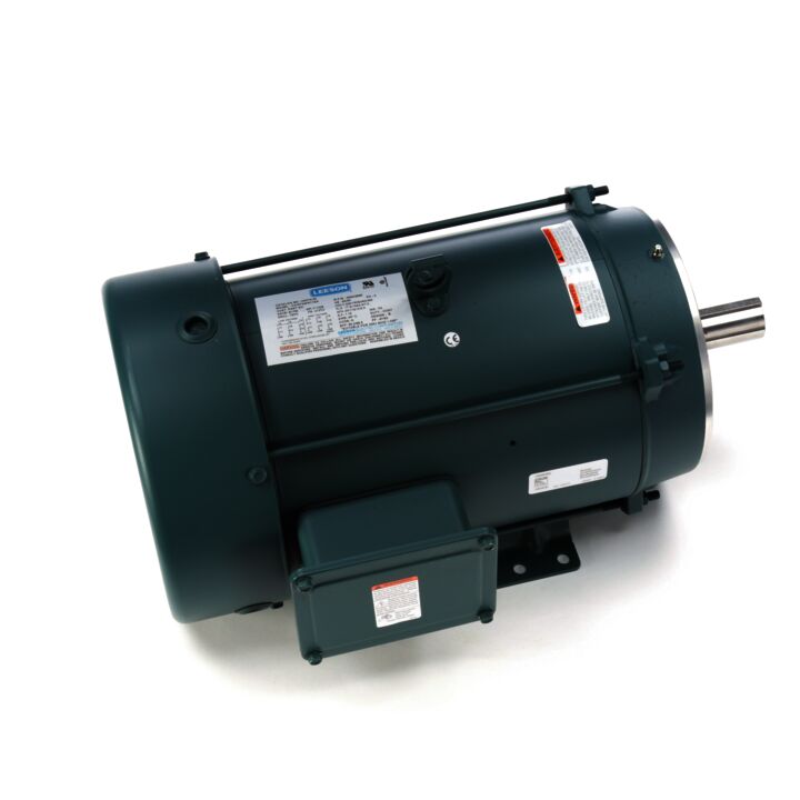 General Purpose Motor, 7.50 & 5 HP, 3 Ph, 60 & 50 Hz, 230/460 & 190/380 V, 3600 & 3000 RPM, 213TC Frame, TEFC