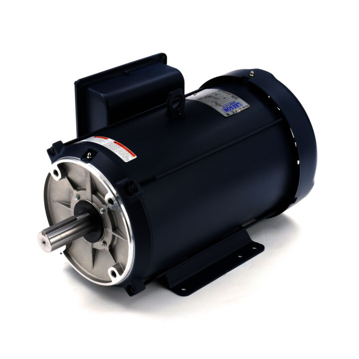 General Purpose Motor, 7.50 HP, 1 Ph, 60 Hz, 230 V, 1800 RPM, 215TC Frame, TEFC