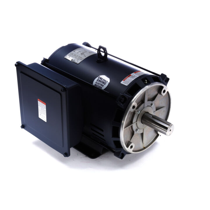 General Purpose Motor, 7.50 HP, 1 Ph, 60 Hz, 230 V, 1800 RPM, 215TC Frame, DP