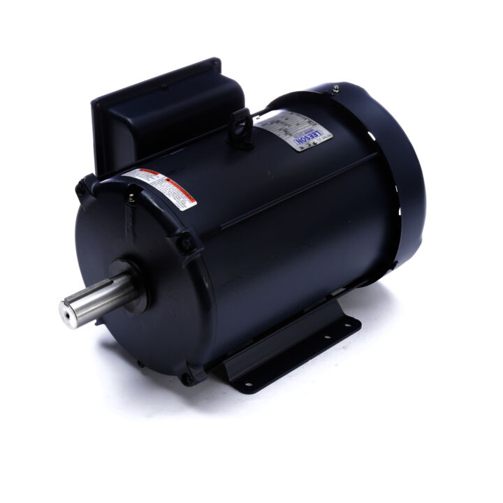 General Purpose Motor, 2 HP, 1 Ph, 60 Hz, 115/208-230 V, 1200 RPM, 215T Frame, TEFC