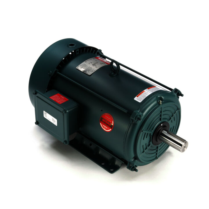 General Purpose Motor, 10 & 7.50 HP, 3 Ph, 60 & 50 Hz, 230/460 & 190/380 V, 3600 & 3000 RPM, 215T Frame, TEFC