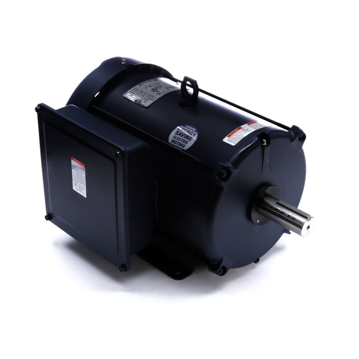 General Purpose Motor, 2 HP, 1 Ph, 60 Hz, 115/208-230 V, 1200 RPM, 215T Frame, TEFC