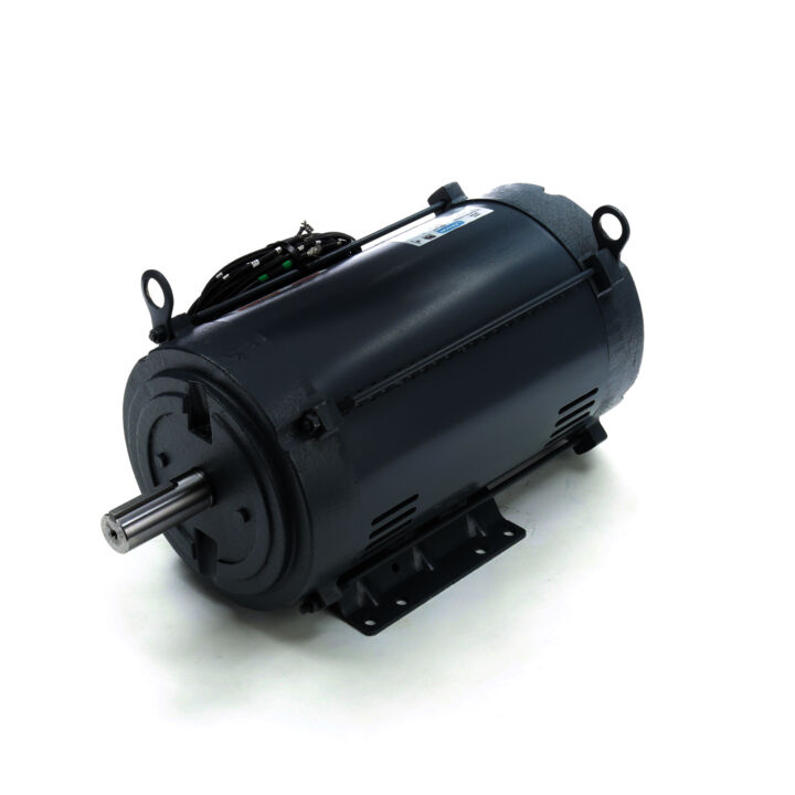 General Purpose Farm Duty Motor, 10 HP, 1 Ph, 60 Hz, 230 V, 1800 RPM, 215TVZ Frame, DPAO