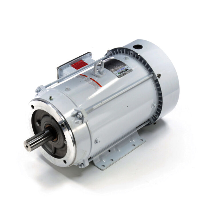 General Purpose Motor, 7.50 & 5 HP, 3 Ph, 60 & 50 Hz, 230/460 & 190/380 V, 3600 & 3000 RPM, 213TC Frame, TEFC