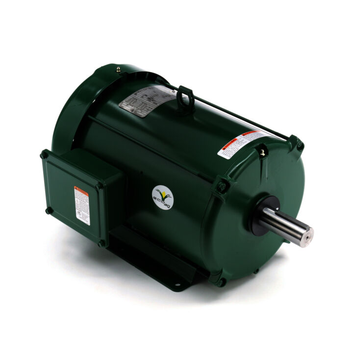 Agricultural Motor, 7.50 & 7.50 HP, 3 Ph, 60 & 50 Hz, 230/460 & 190/380 V, 1800 & 1500 RPM, 213T Frame, TEFC