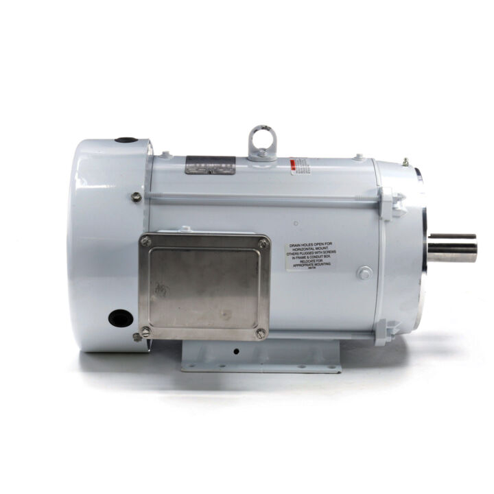 General Purpose Motor, 7.50 & 5 HP, 3 Ph, 60 & 50 Hz, 230/460 & 190/380 V, 3600 & 3000 RPM, 213TC Frame, TEFC