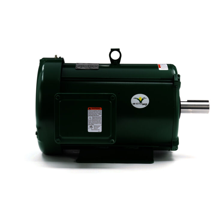 Agricultural Motor, 7.50 & 7.50 HP, 3 Ph, 60 & 50 Hz, 230/460 & 190/380 V, 1800 & 1500 RPM, 213T Frame, TEFC