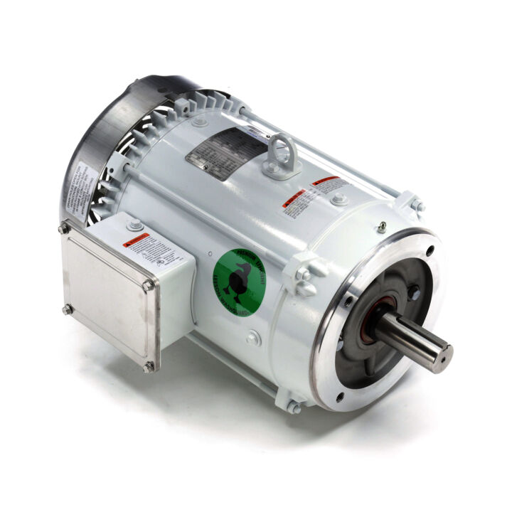 General Purpose Motor, 7.50 HP, 3 Ph, 60 Hz, 230/460 V, 3600 RPM, 213TC Frame, TEFC