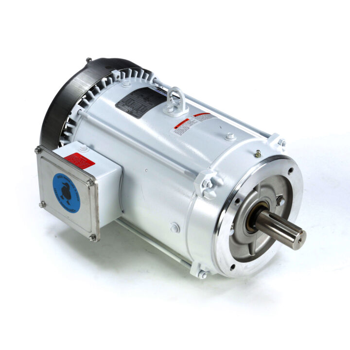 General Purpose Motor, 10 & 7.50 HP, 3 Ph, 60 & 50 Hz, 230/460 & 190/380 V, 3600 & 3000 RPM, 215TC Frame, TEFC