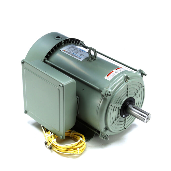 Crop Dryer Motor, 10 HP, 1 Ph, 60 Hz, 208-230 V, 3600 RPM, 215TZ Frame, TEFC