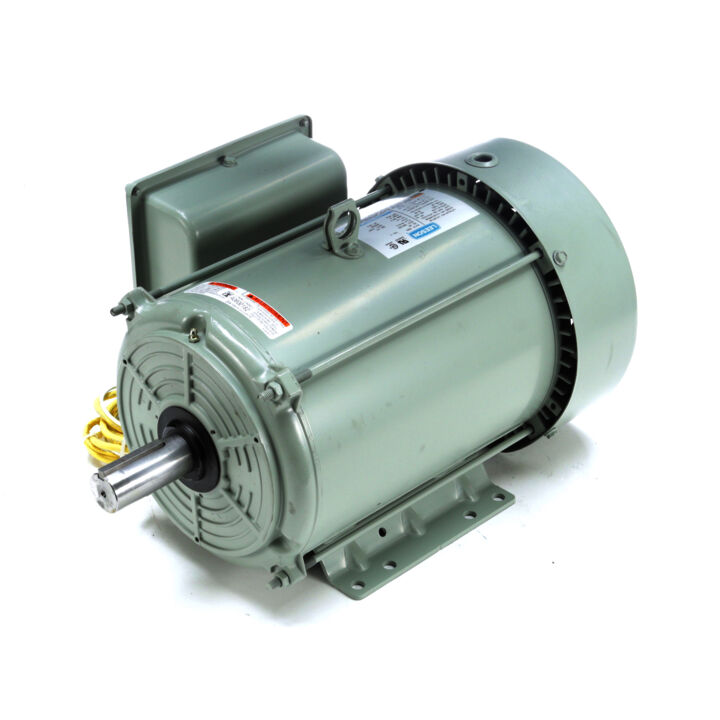 Crop Dryer Motor, 10 HP, 1 Ph, 60 Hz, 208-230 V, 3600 RPM, 215TZ Frame, TEFC