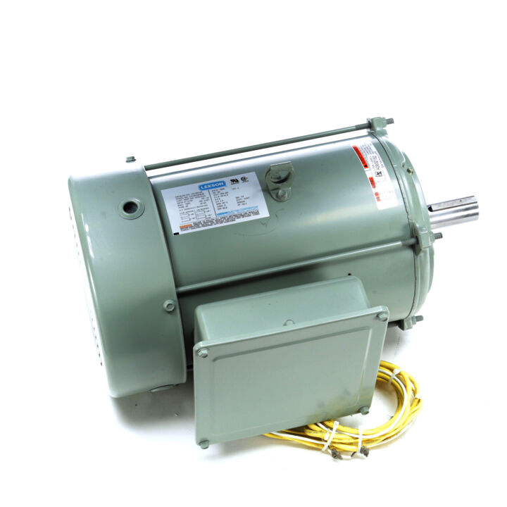 Crop Dryer Motor, 10 HP, 1 Ph, 60 Hz, 208-230 V, 3600 RPM, 215TZ Frame, TEFC