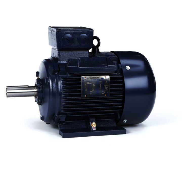 Cast Iron Motor, 15 & 10 HP, 3 Ph, 60 & 50 Hz, 230/460 & 200/400 V, 3600 & 3000 RPM, 160M Frame, TEFC