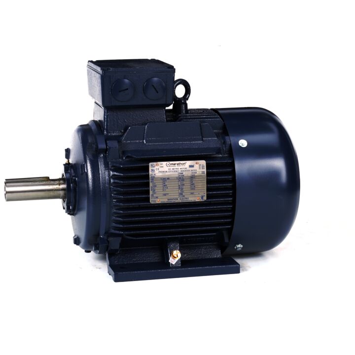 Cast Iron Motor, 20 & 15 HP, 3 Ph, 60 & 50 Hz, 230/460 & 200/400 V, 3600 & 3000 RPM, 160M Frame, TEFC