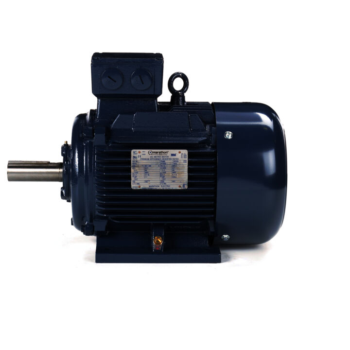 Cast Iron Motor, 10 & 7.50 HP, 3 Ph, 60 & 50 Hz, 230/460 & 200/400 V, 1200 & 1000 RPM, 160M Frame, TEFC