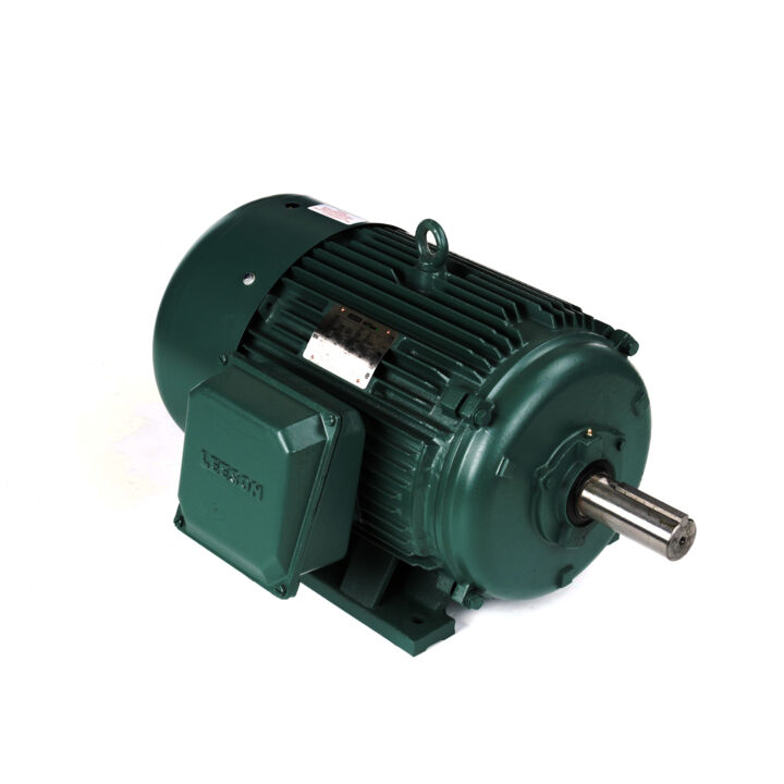 General Purpose Motor, 30 & 25 HP, 3 Ph, 60 & 50 Hz, 208-230/460 & 190/380 V, 1200 & 1000 RPM, 326T Frame, TEFC