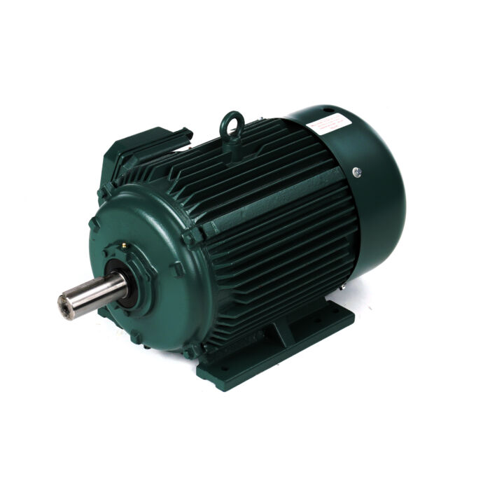 Air Compressor Motor, 20 & 15 HP, 3 Ph, 60 & 50 Hz, 208-230/460 & 190/380 V, 1800 & 1500 RPM, 256T Frame, TEFC