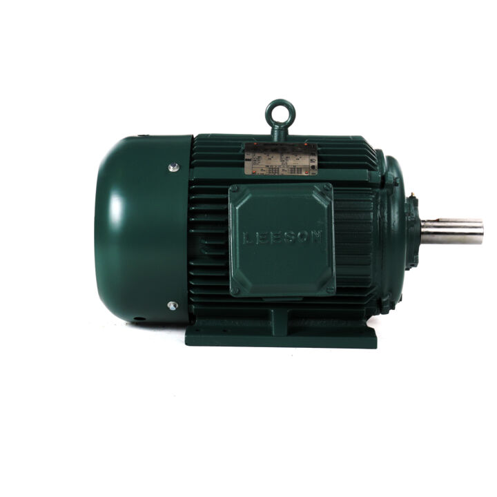 Air Compressor Motor, 20 & 15 HP, 3 Ph, 60 & 50 Hz, 208-230/460 & 190/380 V, 1800 & 1500 RPM, 256T Frame, TEFC