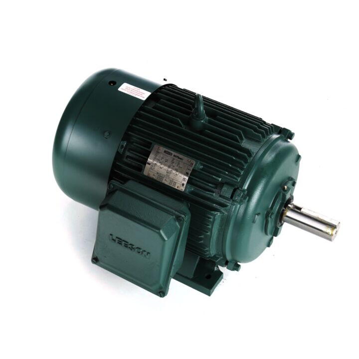 General Purpose Motor, 40 & 30 HP, 3 Ph, 60 & 50 Hz, 208-230/460 & 190/380 V, 1800 & 1500 RPM, 324T Frame, TEFC