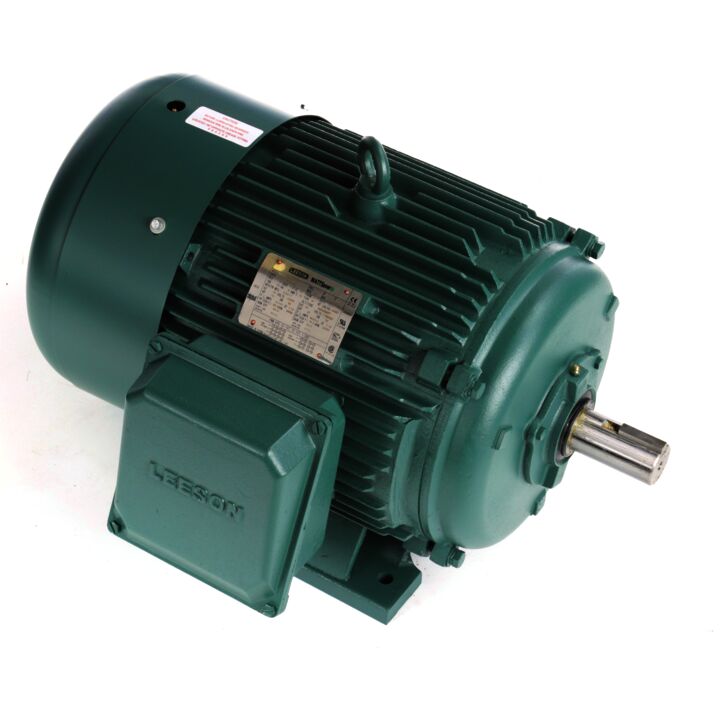 General Purpose Motor, 40 & 30 HP, 3 Ph, 60 & 50 Hz, 208-230/460 & 190/380 V, 3600 & 3000 RPM, 324TS Frame, TEFC