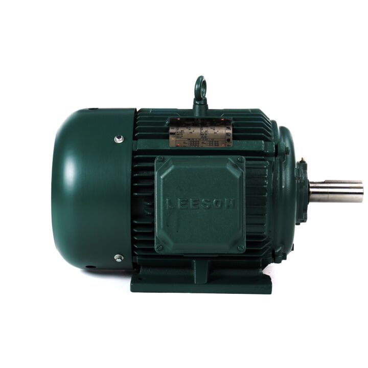 Air Compressor Motor, 15 & 10 HP, 3 Ph, 60 & 50 Hz, 208-230/460 & 190/380 V, 1800 & 1500 RPM, 254T Frame, TEFC