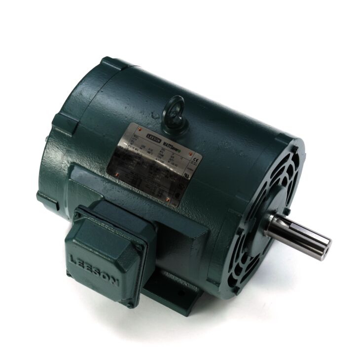 General Purpose Motor, 7.50 & 5 HP, 3 Ph, 60 & 50 Hz, 208-230/460 & 190/380 V, 1800 & 1500 RPM, 213T Frame, DP