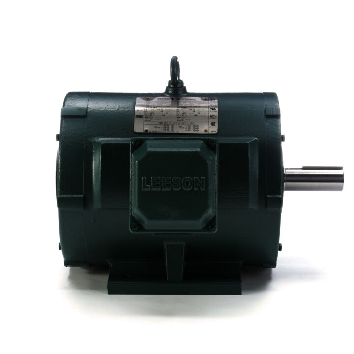 General Purpose Motor, 7.50 & 5 HP, 3 Ph, 60 & 50 Hz, 208-230/460 & 190/380 V, 1800 & 1500 RPM, 213T Frame, DP