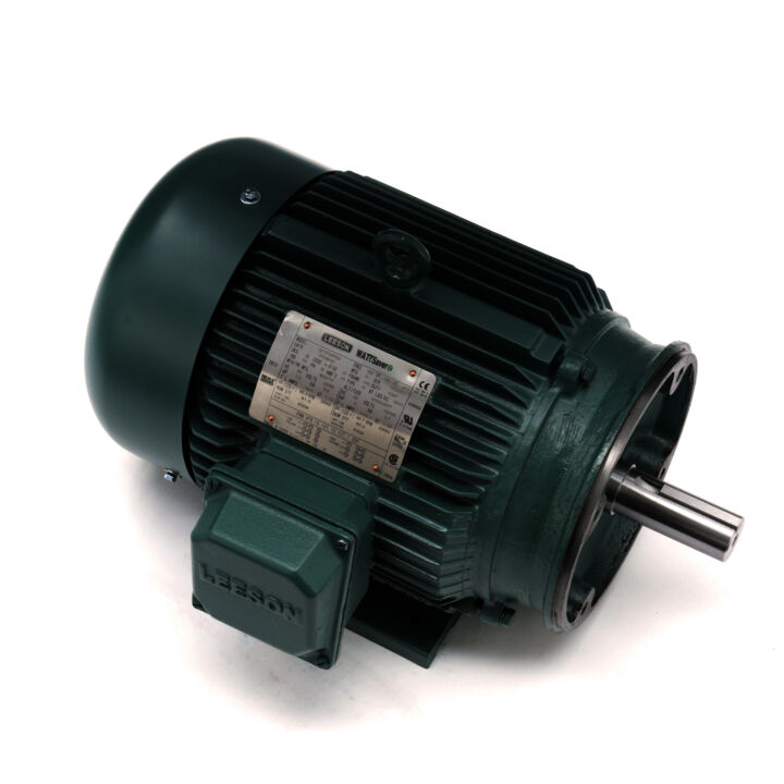 General Purpose Motor, 7.50 & 5 HP, 3 Ph, 60 & 50 Hz, 208-230/460 & 190/380 V, 3600 & 3000 RPM, 213TC Frame, TEFC