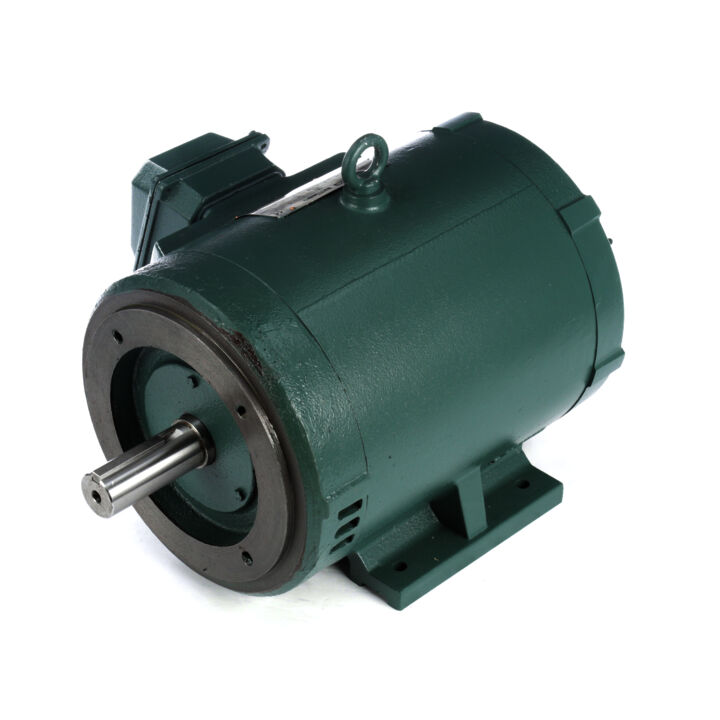 General Purpose Motor, 7.50 & 5 HP, 3 Ph, 60 & 50 Hz, 208-230/460 & 190/380 V, 1800 & 1500 RPM, 213TC Frame, DP